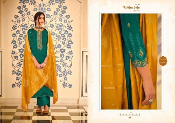 Mumtaz Jashn Fancy Silk Designer Dress Material Collection